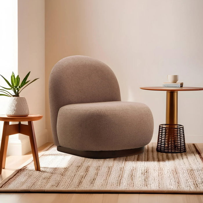 Atelier Del Sofa Sillón Orejero Cappuccino 74x85x75 cm